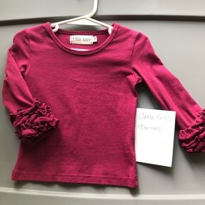Little Sass Boutique Ruffle Sleeve Top 18 Months
